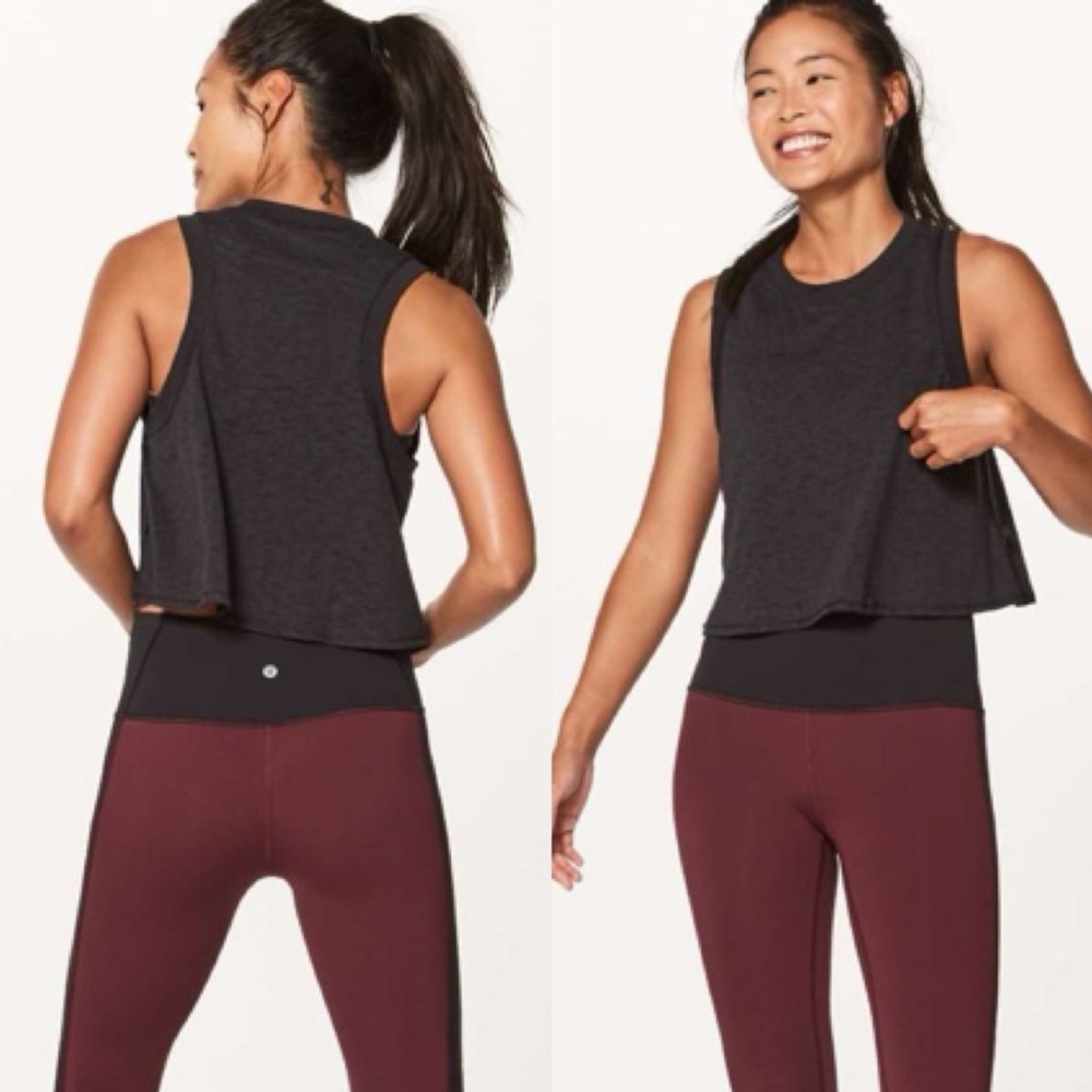 Lululemon Lightest Cropped Tank